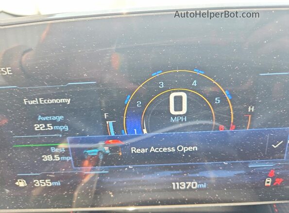 3GNAXLEG1SL191111 2025 CHEVROLET EQUINOX Черный Вид щитка приборов