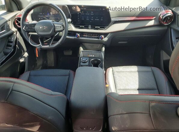 3GNAXLEG2TL185352 2026 CHEVROLET EQUINOX Gray Вид панелі приладів