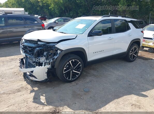 3GNAXLEG2TL277982 2026 CHEVROLET EQUINOX White წინა მარცხენა ხედი სამი მეოთხედიდან