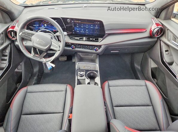 3GNAXLEG6SL125816 2025 CHEVROLET EQUINOX Серый Вид панели приборов