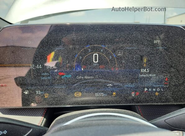 3GNAXLEG7TL265245 2026 CHEVROLET EQUINOX Silver Instrument cluster view