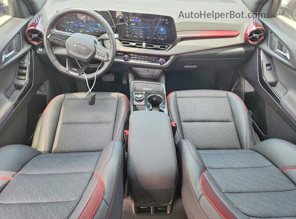 3GNAXLEG7TL265245 2026 CHEVROLET EQUINOX Silver Dashboard view