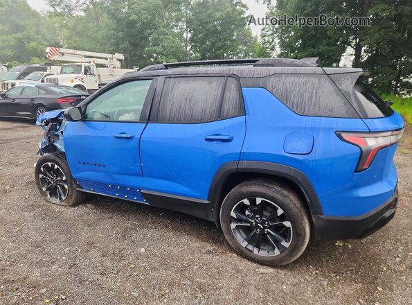 3GNAXLEG8SL176167 2025 CHEVROLET EQUINOX Blue Tył lewy