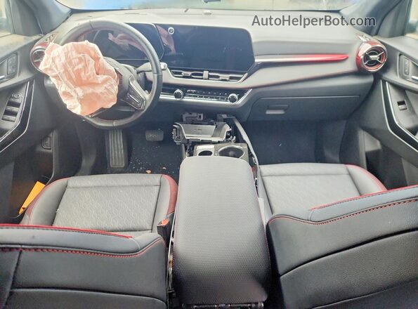 3GNAXLEG8SL176167 2025 CHEVROLET EQUINOX Blue Widok deski rozdzielczej