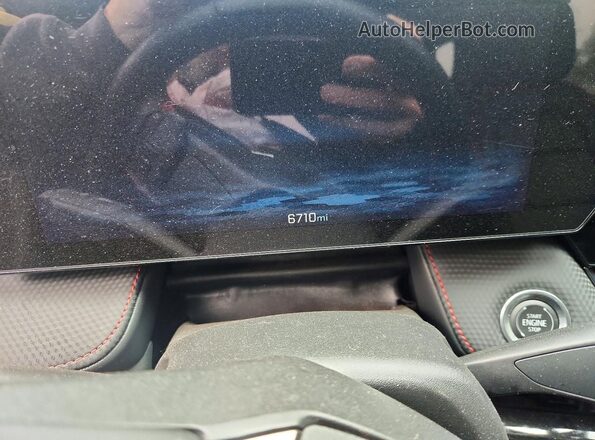3GNAXLEG8SL176167 2025 CHEVROLET EQUINOX Blue Widok zestawu wskaźników