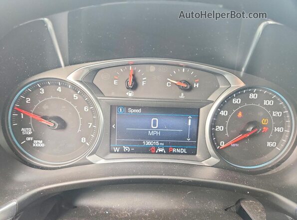 3GNAXLEX5LL164589 2020 CHEVROLET EQUINOX Black ხელსაწყოთა პანელის ხედი