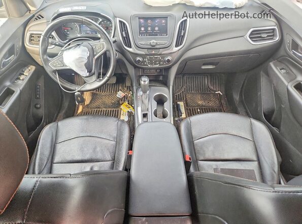 3GNAXLEX5LL164589 2020 CHEVROLET EQUINOX Black წინა პანელის ხედი