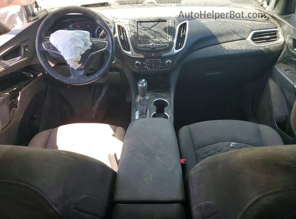 3GNAXLEXXLS591286 2020 CHEVROLET EQUINOX Silver Вид панелі приладів