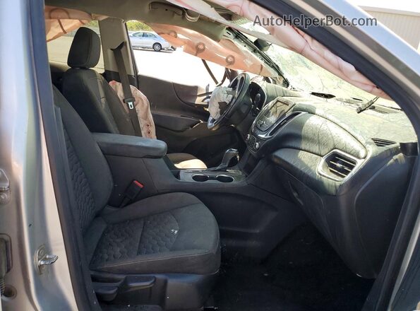 3GNAXLEXXLS591286 2020 CHEVROLET EQUINOX Silver Вид салону спереду