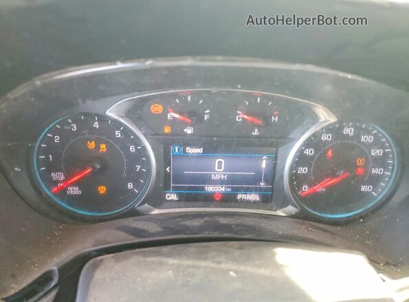 3GNAXLEXXLS591286 2020 CHEVROLET EQUINOX Silver Вид щитка приладів