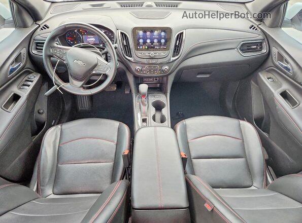 3GNAXMEG0RS130449 2024 CHEVROLET EQUINOX White წინა პანელის ხედი
