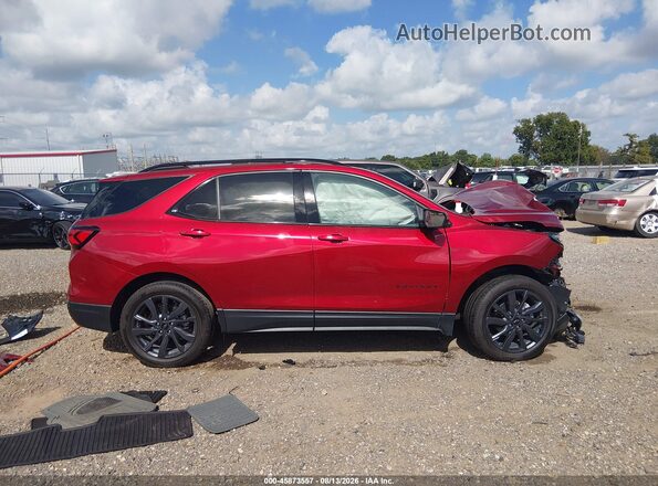3GNAXMEG1RL342352 2024 CHEVROLET EQUINOX Red Widok wnętrza 360 stopni