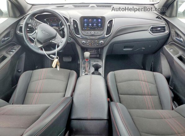 3GNAXMEG2RS194752 2024 CHEVROLET EQUINOX White წინა პანელის ხედი