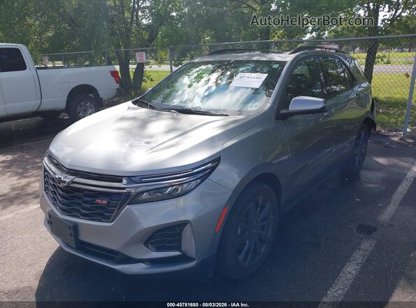 3GNAXMEG3PS140423 2023 CHEVROLET EQUINOX Gray Առջևի ձախ երեք քառորդ տեսարան