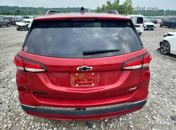 3GNAXMEG3PS153110 2023 CHEVROLET EQUINOX Red Widok z tyłu