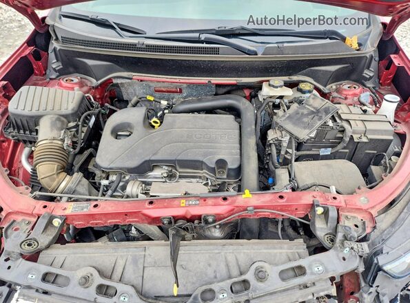 3GNAXMEG3PS153110 2023 CHEVROLET EQUINOX Red Widok wnętrza z tyłu