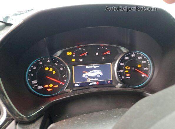 3GNAXMEG3RS116416 2024 CHEVROLET EQUINOX Gray Widok zestawu wskaźników