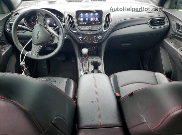 3GNAXMEG3RS116416 2024 CHEVROLET EQUINOX Gray Widok deski rozdzielczej