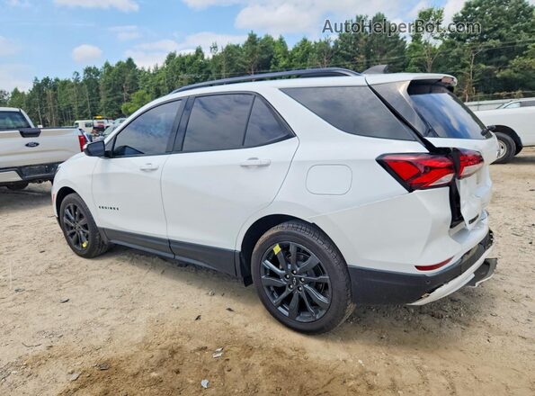3GNAXMEG6PS158219 2023 CHEVROLET EQUINOX White Trasero izquierdo
