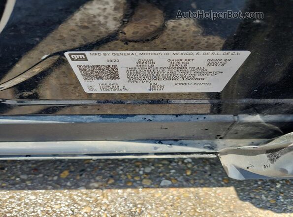 3GNAXMEG9RL150399 2024 CHEVROLET EQUINOX Black VIN կոդի պիտակի տեսք