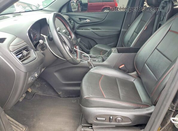 3GNAXMEGXPL237340 2023 CHEVROLET EQUINOX Black Вид салону спереду