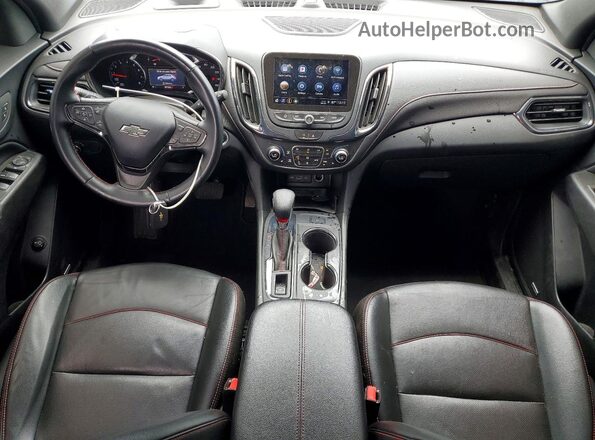 3GNAXMEGXPL237340 2023 CHEVROLET EQUINOX Black Вид панелі приладів
