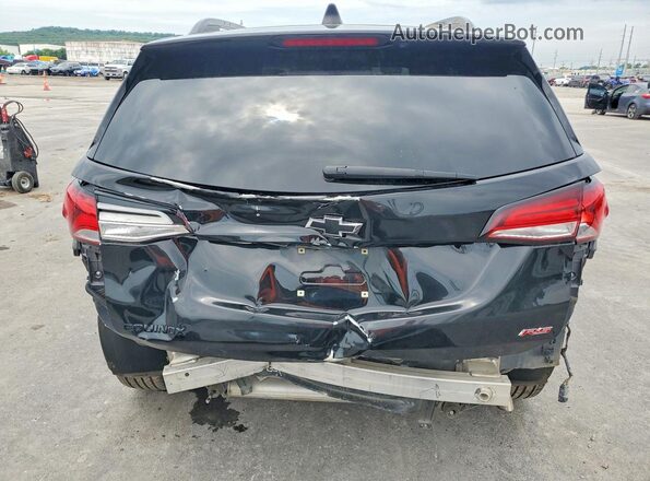 3GNAXMEGXPL237340 2023 CHEVROLET EQUINOX Black Вид ззаду
