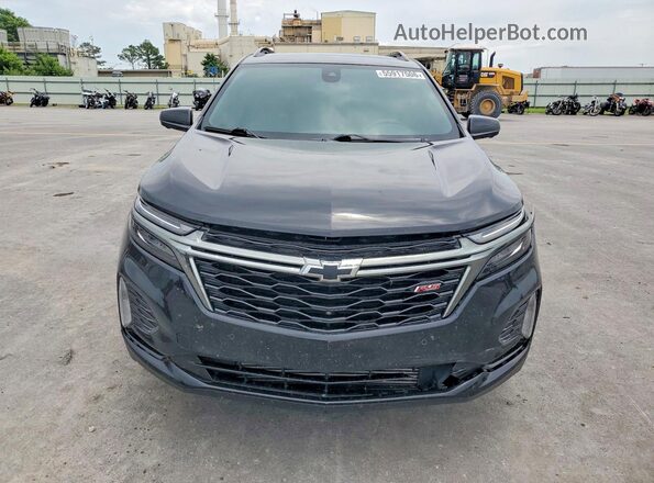 3GNAXMEGXPL237340 2023 CHEVROLET EQUINOX Black Вид спереду