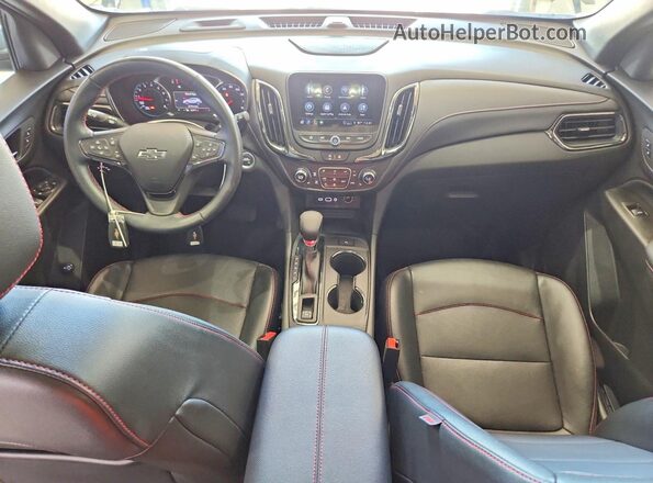 3GNAXMEGXPL255868 2023 CHEVROLET EQUINOX Gray Առջևի վահանակի տեսք