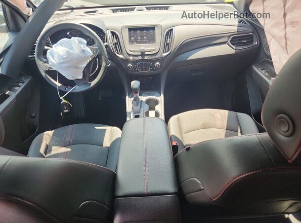 3GNAXMEGXRL289070 2024 CHEVROLET EQUINOX Black წინა პანელის ხედი