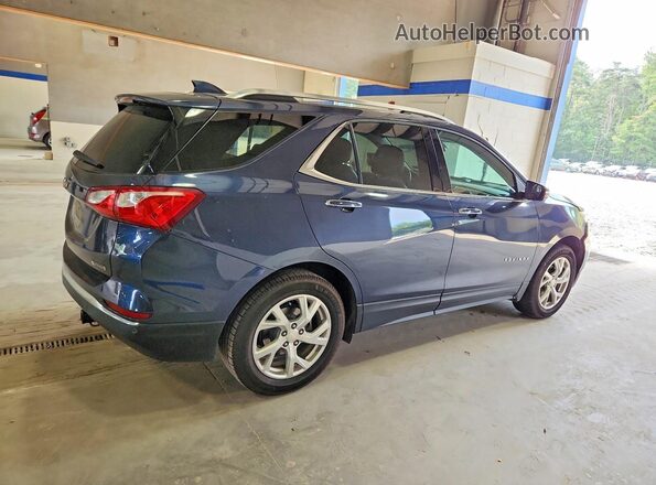 3GNAXMEV2JS538924 2018 CHEVROLET EQUINOX Синий Передняя правая четверть