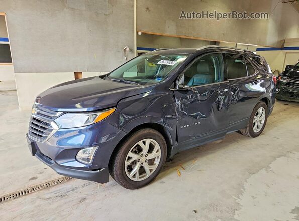 3GNAXMEV2JS538924 2018 CHEVROLET EQUINOX Синий Задняя левая четверть