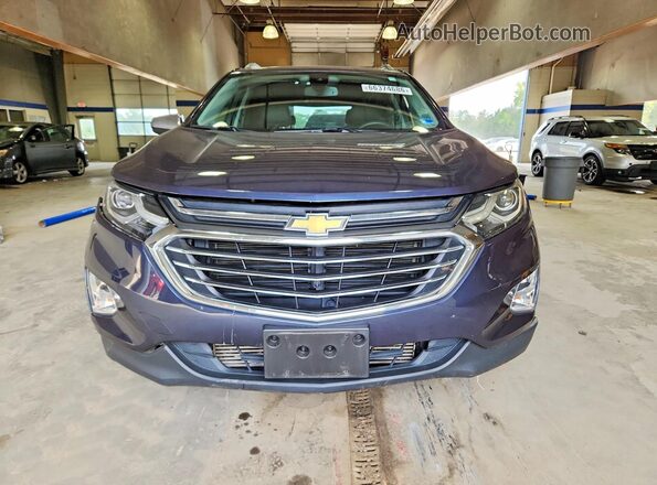 3GNAXMEV2JS538924 2018 CHEVROLET EQUINOX Синий Вид сзади