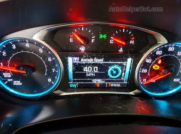 3GNAXMEV2JS538924 2018 CHEVROLET EQUINOX Синий Панорамный вид салона 360°