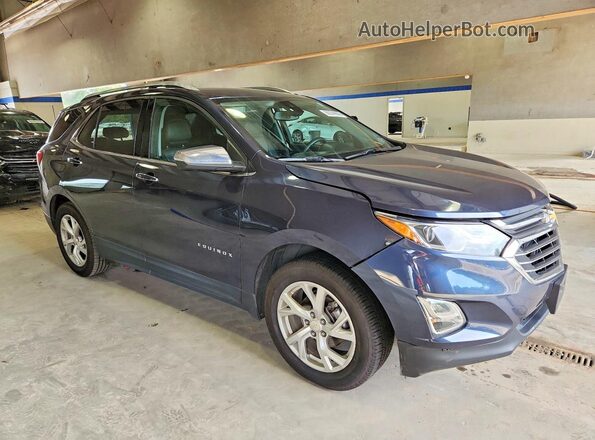 3GNAXMEV2JS538924 2018 CHEVROLET EQUINOX Синий Вид спереди