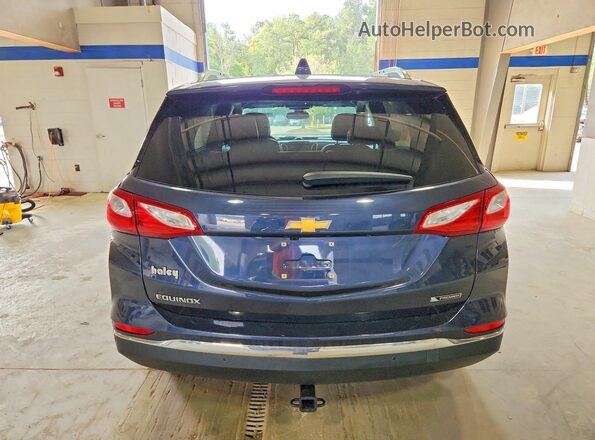 3GNAXMEV2JS538924 2018 CHEVROLET EQUINOX Синий Вид салона спереди