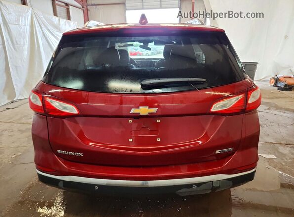 3GNAXMEV2JS545582 2018 CHEVROLET EQUINOX Burgundy Հետևի տեսք