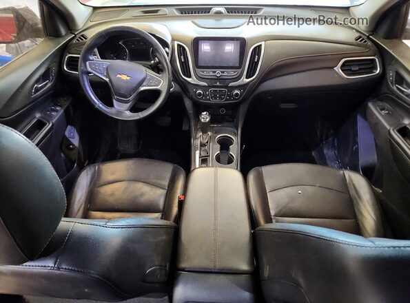 3GNAXMEV2JS545582 2018 CHEVROLET EQUINOX Burgundy Առջևի վահանակի տեսք