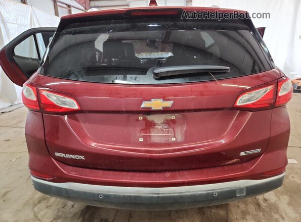 3GNAXMEV2JS545582 2018 CHEVROLET EQUINOX Burgundy 