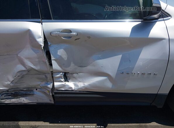 3GNAXMEV3JS623173 2018 CHEVROLET EQUINOX Silver Вид спереду