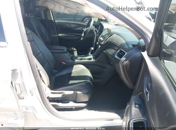 3GNAXMEV3JS623173 2018 CHEVROLET EQUINOX Silver Вид салону спереду