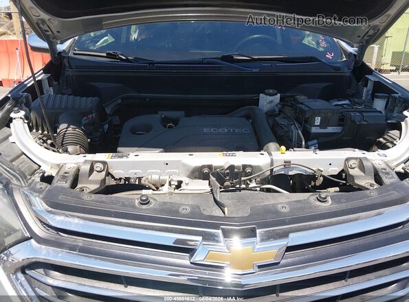 3GNAXMEV3JS623173 2018 CHEVROLET EQUINOX Silver Вид ззаду