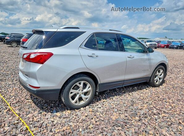 3GNAXMEV4JS602381 2018 CHEVROLET EQUINOX Silver Trasero derecho