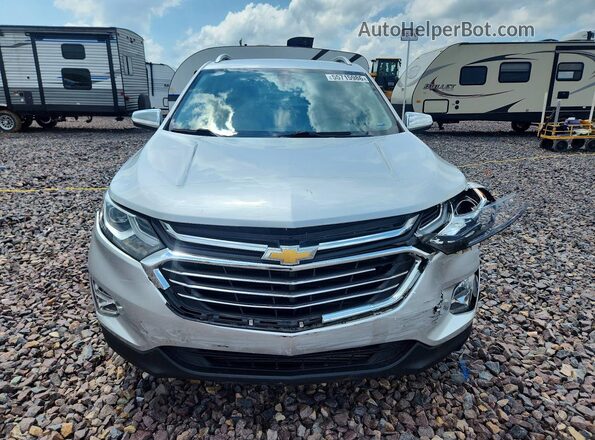 3GNAXMEV4JS602381 2018 CHEVROLET EQUINOX Silver Vista frontal