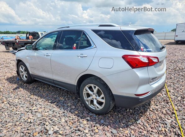 3GNAXMEV4JS602381 2018 CHEVROLET EQUINOX Silver Trasero izquierdo
