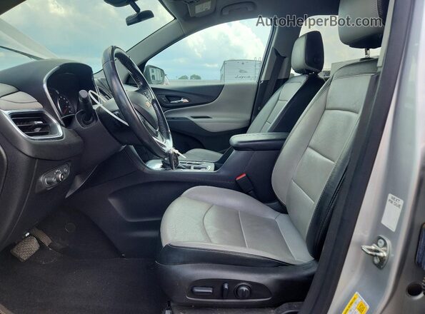 3GNAXMEV4JS602381 2018 CHEVROLET EQUINOX Silver Vista interior delantera