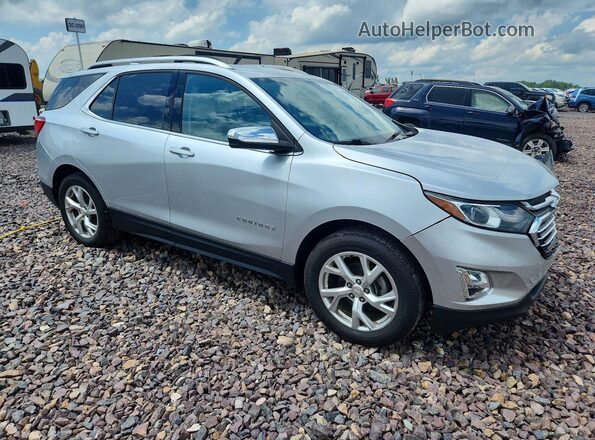 3GNAXMEV4JS602381 2018 CHEVROLET EQUINOX Silver Delantero derecho