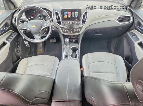 3GNAXMEV4JS602381 2018 CHEVROLET EQUINOX Silver Vista del salpicadero