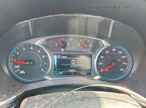 3GNAXMEV5JS524368 2018 CHEVROLET EQUINOX Gray ხელსაწყოთა პანელის ხედი
