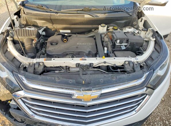 3GNAXMEV6JS524640 2018 CHEVROLET EQUINOX White Vista del compartimento del motor